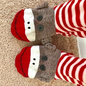 Nick & Nora Sock Monkey Christmas Pajamas